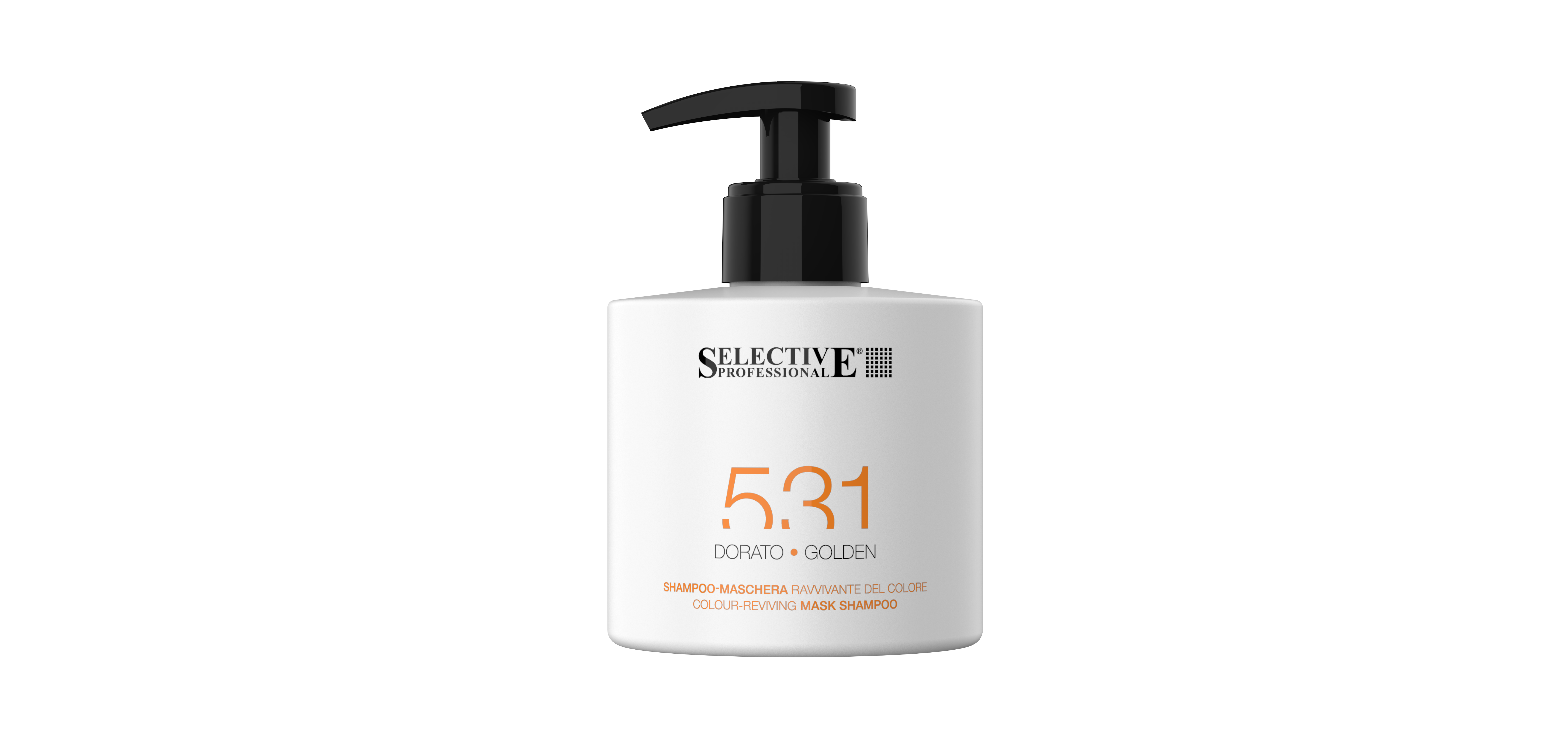 Шампуни для волос:  SELECTIVE PROFESSIONAL -  Шампунь - маска  531 для возобновления цвета волос, Золотистый  (275 мл)