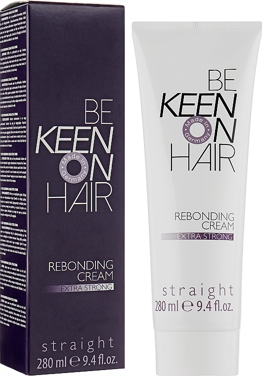 Средства для кератинового выпрямления:  KEEN -  Крем для выпрямления волос KEEN REBONDING CREAM  EXTRA STRONG (280 мл)
