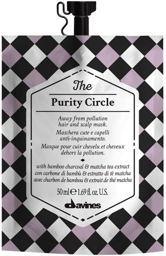Маски для волос:  Davines -  Маска-детокс для волос и кожи головы The Purity Circle (50 мл)