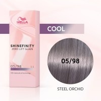 Профессиональные краски для волос:  Wella Professionals -   SHINEFINITY. ЦВЕТНОЕ ГЛАЗИРОВАНИЕ 05/98 Стальная орхидея (60 мл)