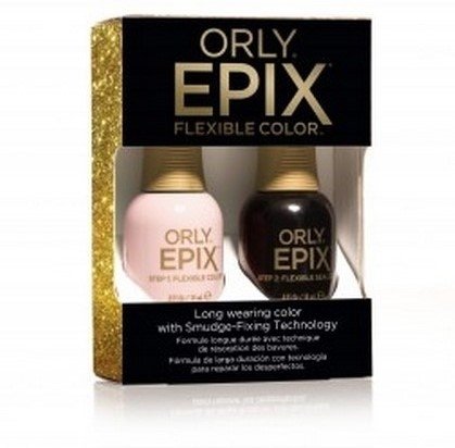 Подарочные наборы гелей и лаков:  Эластичное цветное покрытие для ногтей ORLY EPIX - Набор Hollywood Ending (24800 и 29900) (18 мл, 2 шт)