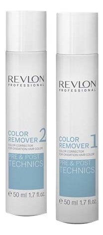 Корректоры краски для волос:  REVLON Professional -  Средство для коррекции уровня красителя Color Remover 2*100 мл