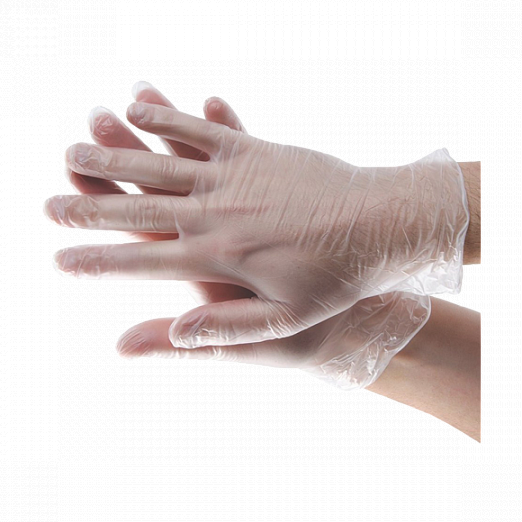 Антисептики, салфетки и перчатки:  One Touch -  Перчатки полиэтиленовые одноразовые М (100шт/уп)