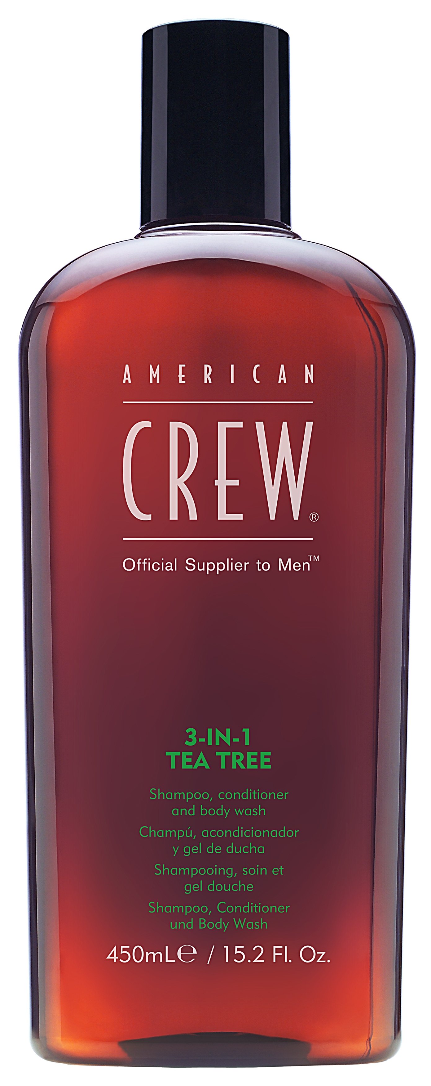 Гели для душа:  AMERICAN CREW -  Средство для волос 3-in-1 American Crew Tea Tree (450 мл) (450 мл)