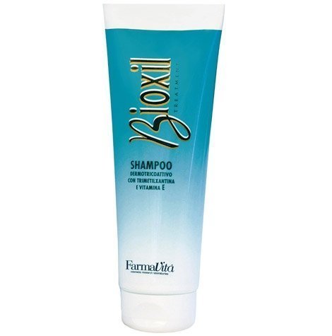 Шампуни для волос:  FarmaVita -  Bioxil Shampoo Дерматологически активный шампунь против выпадения волос Биоксил (250 мл)