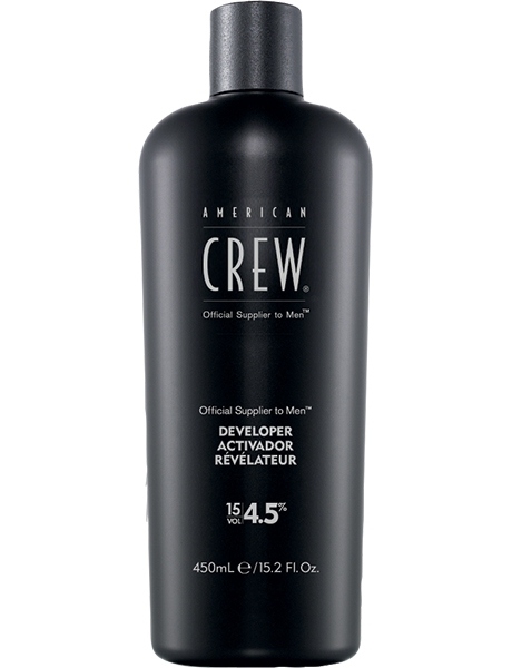 Камуфляж для волос:  AMERICAN CREW -  Активатор для камуфляжа 4,5 % PRECISION BLEND PEROXIDE 15VOL