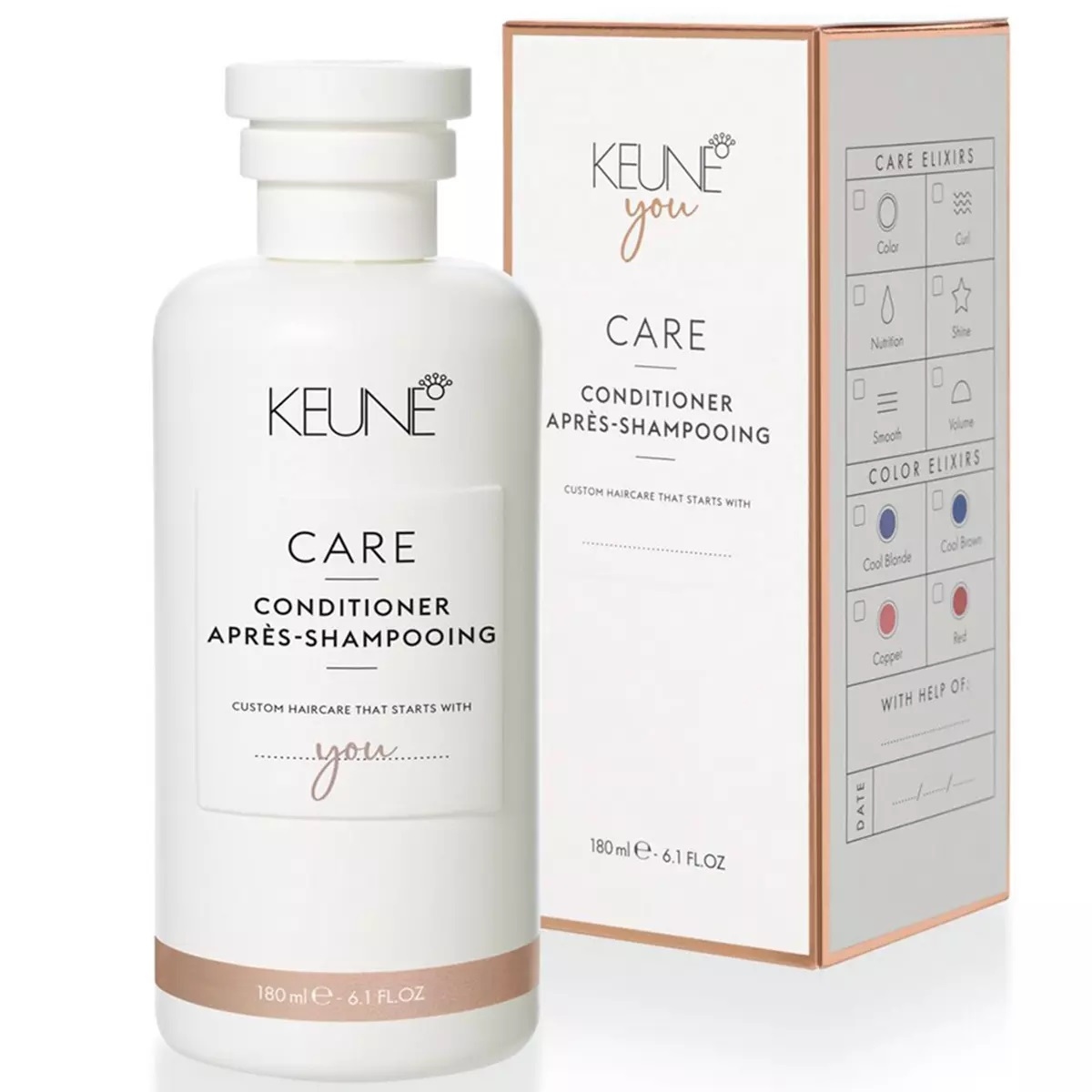 Кондиционеры для волос:  KEUNE -  Кондиционер базовый Keune You Conditioner 180 мл (180 мл)