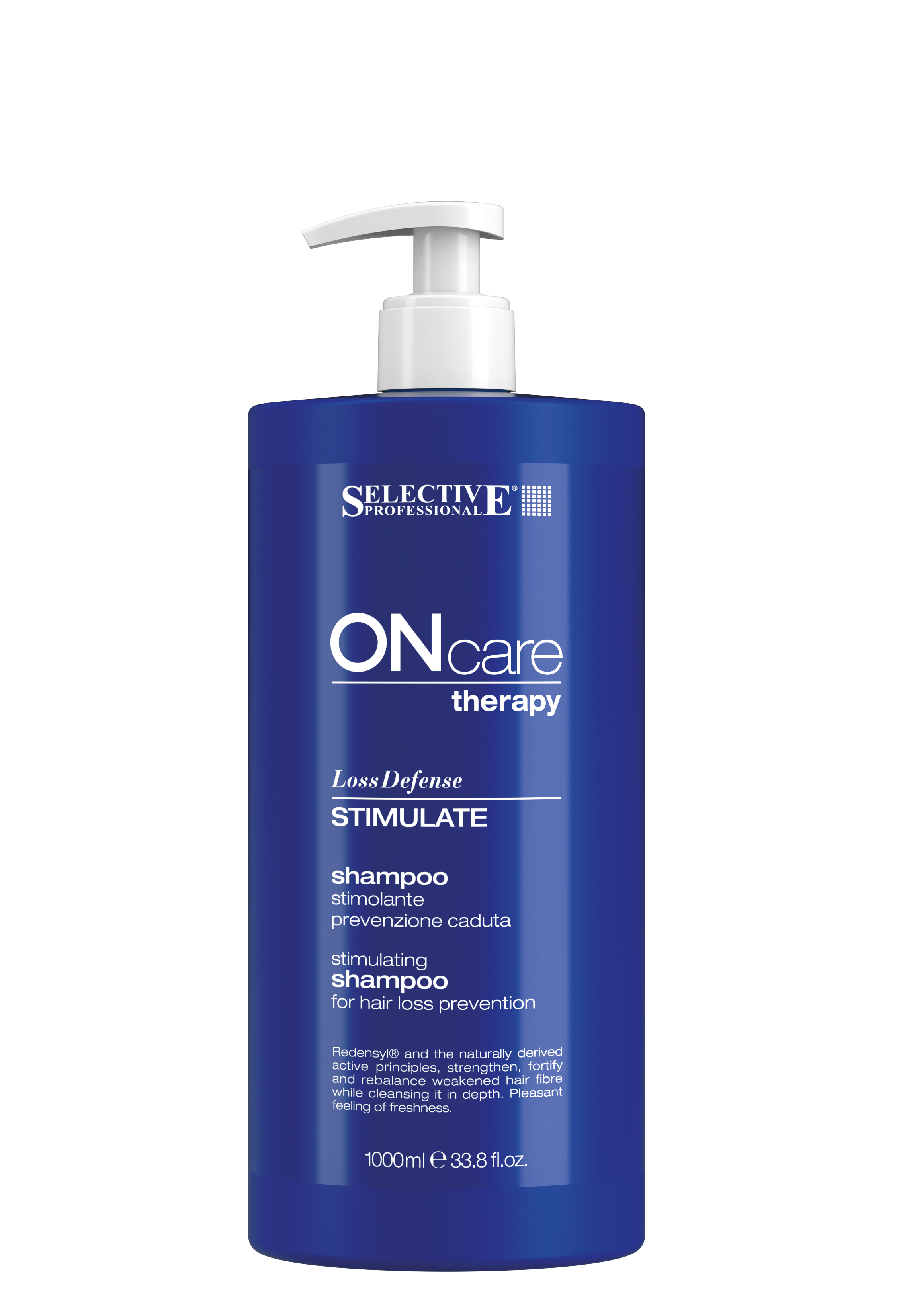 Шампуни для волос:  SELECTIVE PROFESSIONAL -  Стимулирующий шампунь, предотвращающий выпадение волос Stimulate Shampoo (1000 мл)