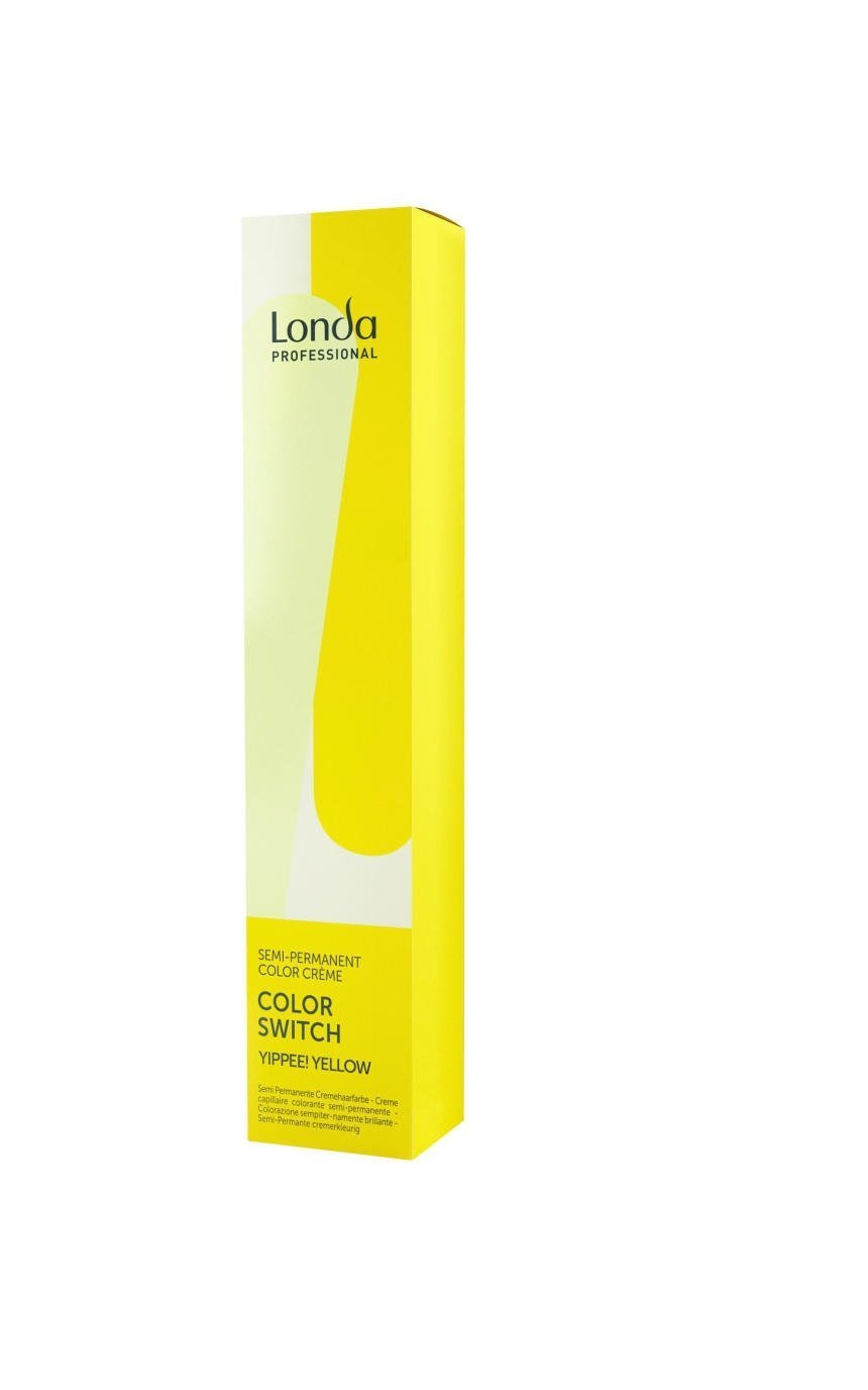 Оттеночные красители:  Londa Professional -  Оттеночный краситель прямого действия COLOR SWITCH YIPPEE! YELLOW Желтый холодный (80 мл)