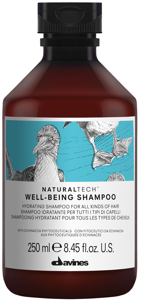 Шампуни для волос:  Davines -  Увлажняющий шампунь для всех типов волос Well Being (250 мл)