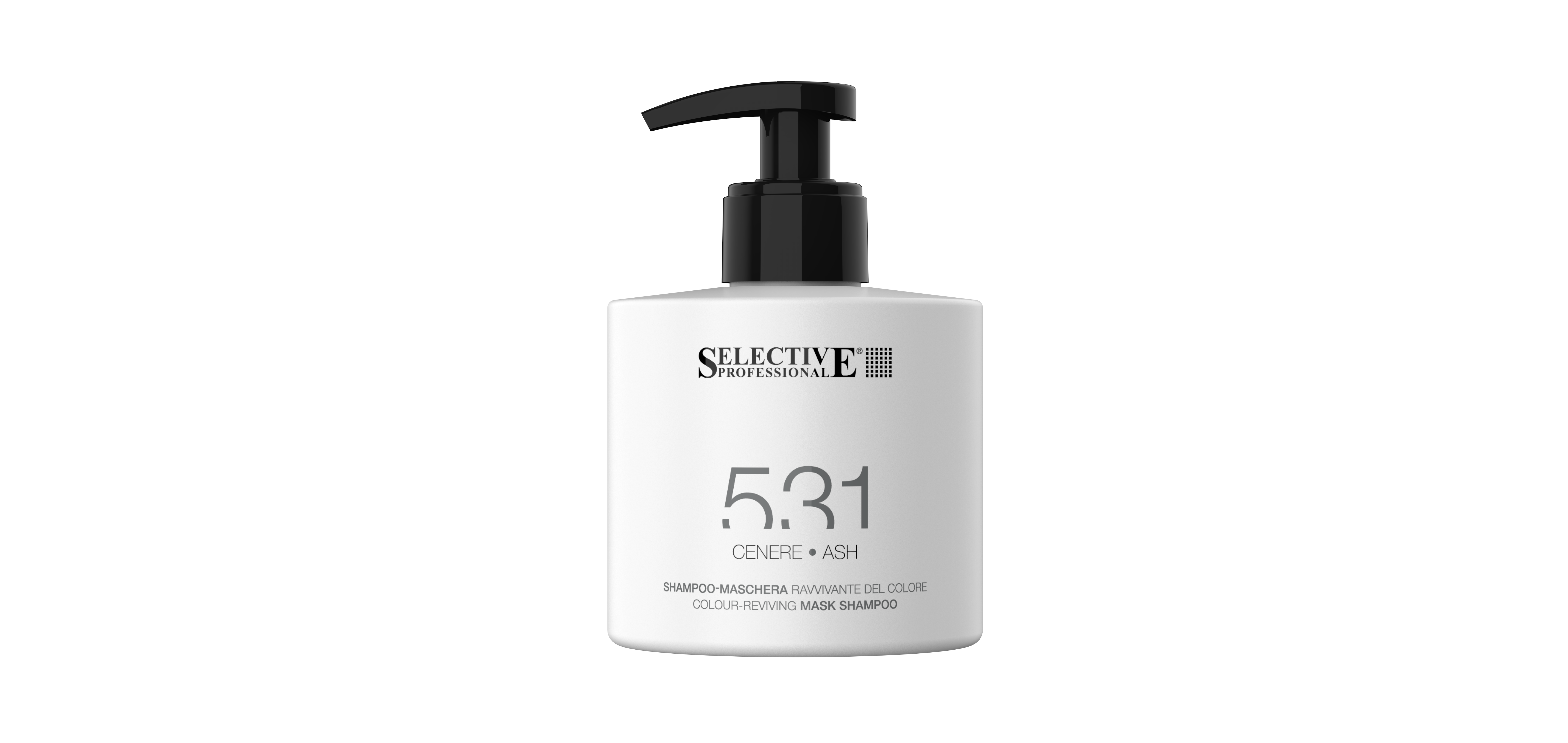 Шампуни для волос:  SELECTIVE PROFESSIONAL -  Оттеночный шампунь - маска 531 для возобновления цвета волос, Пепельный (275 мл)