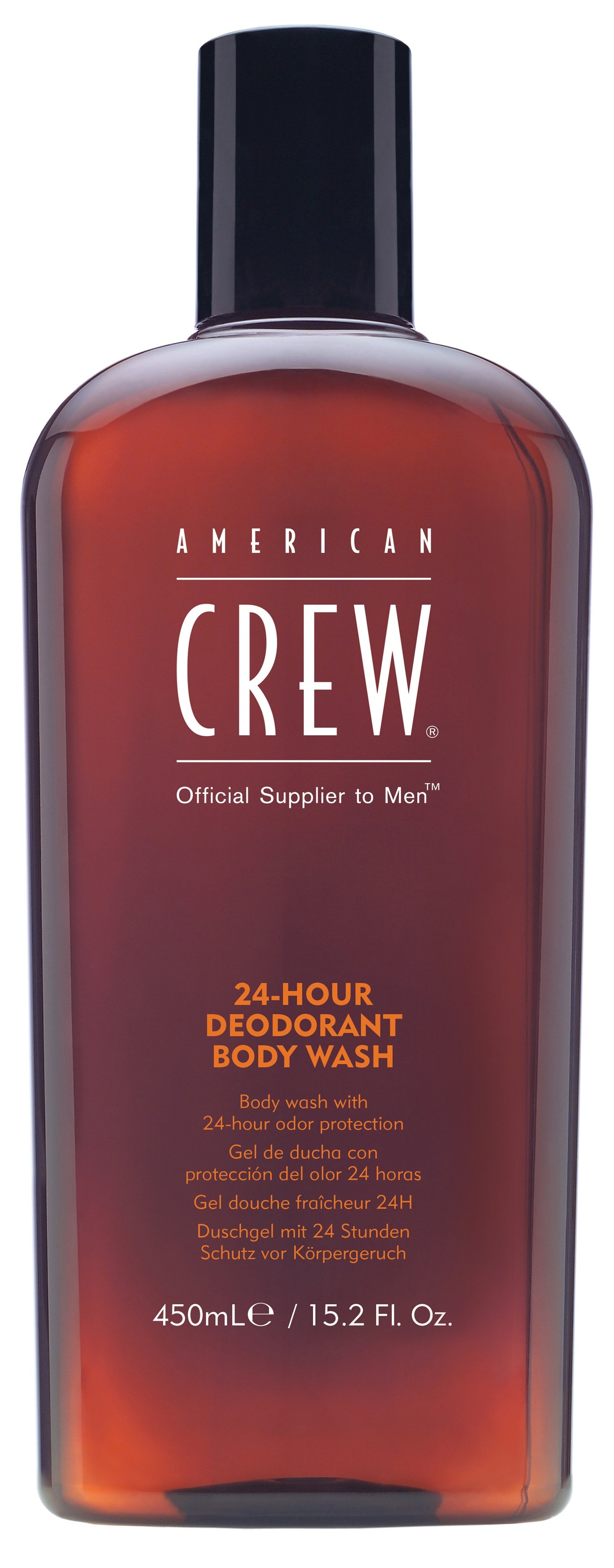 Гели для душа:  AMERICAN CREW -  Гель для душа дезодорирующий 24-HR American Crew Deodorant Body Wash (450 мл) (450 мл)