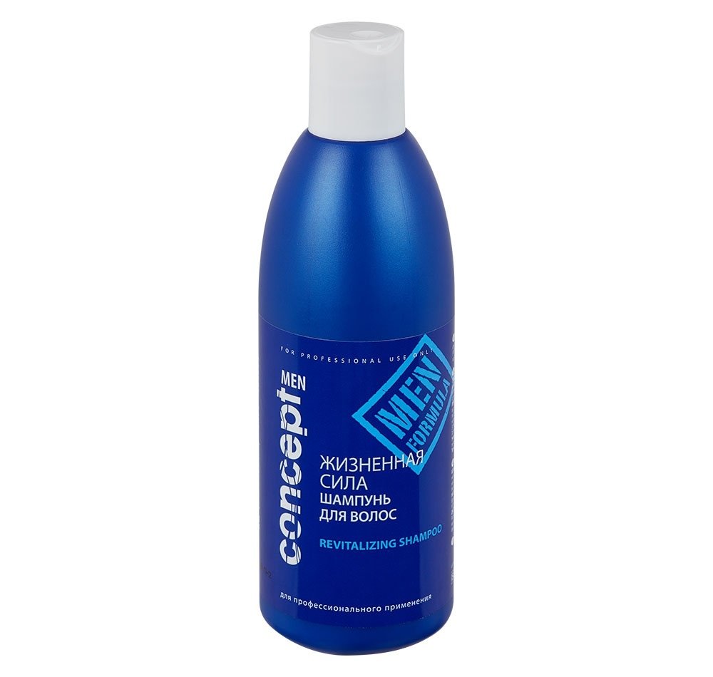 Мужские шампуни:  Concept -  Шампунь Men Жизненная сила Revitalizing shampoo (300 мл) Concept (300 мл)