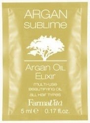 Масла для волос:  FarmaVita -  Эликсир с аргановым маслом Argan Sublime Elixir (5 мл) (5 мл)